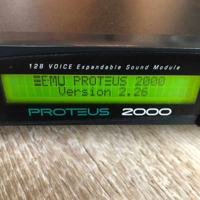 E-MU Systems Proteus 2000 w/ Rack Ears + New Encoder (Near Mint)