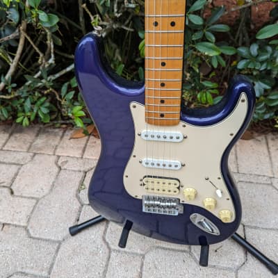 Fender Standard Stratocaster Blue Made in Mexico 2001 image 6