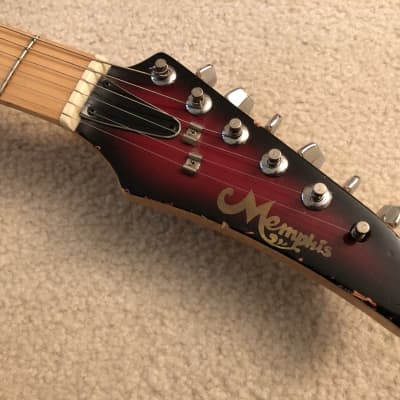Vintage MIK Memphis Destroyer Electric Guitar & Case image 6