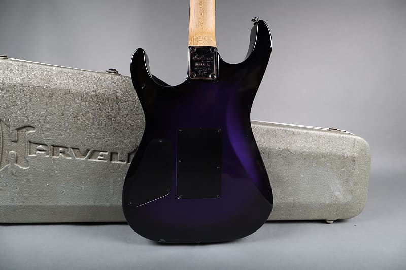 Jackson USA Dinky 1997 Reverse Headstock - Purple Burst w Jackson USA Dinky 1997 Reverse Headstock - Purple Burst w
