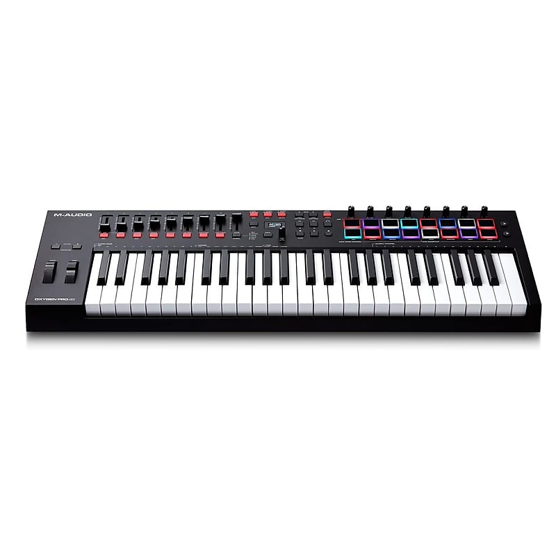 M-Audio Oxygen Pro 49 USB MIDI Keyboard Controller, 49 Key image 1