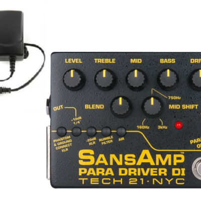 Reverb.com listing, price, conditions, and images for tech-21-para-driver-di