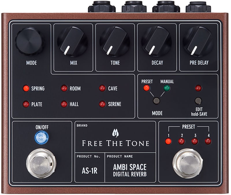 Free The Tone AS-1R Ambi Space Digital Reverb image 1