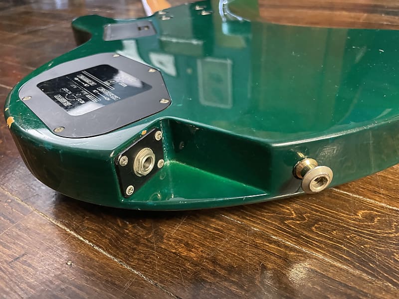 1995 Yamaha BB-N5A 5 String Electric Bass MIJ Emerald Green