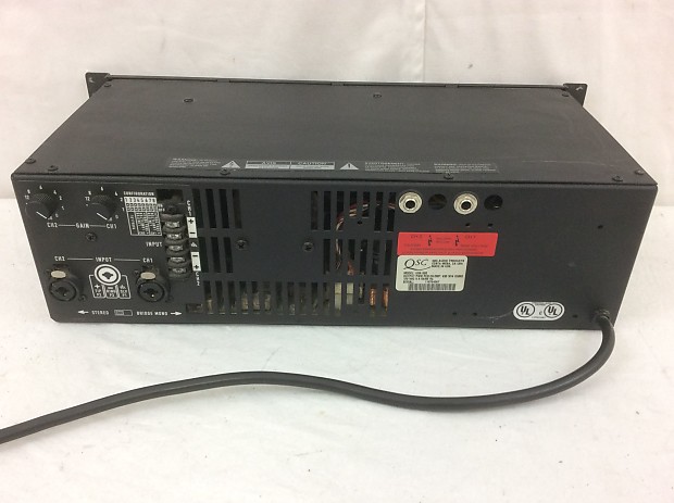 QSC USA 900 Professional Power Amplifier | Reverb