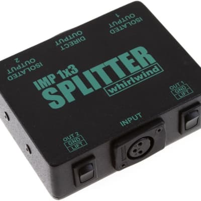 Whirlwind SP1X3 1 In 3 Out Microphone Splitter image 1