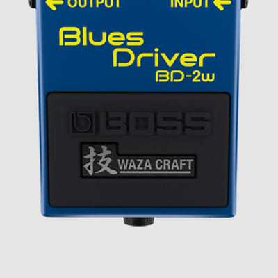 Boss Waza Craft BD-2W Blues Driver Effects Pedal