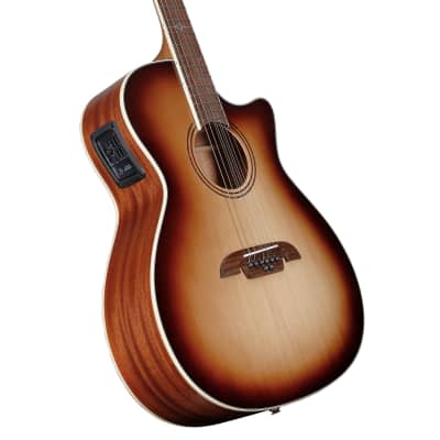 Alvarez AG60-8CESHB Artist Grand Auditorium Acoustic Electric Guitar - Shadowburst image 5