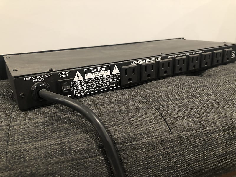 Furman Power Conditioner Black (m-8s Model Furman M-8x2
