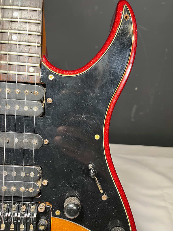 Used Rare 3 Color Flake Yamaha RGZ621P-R early 90s electric