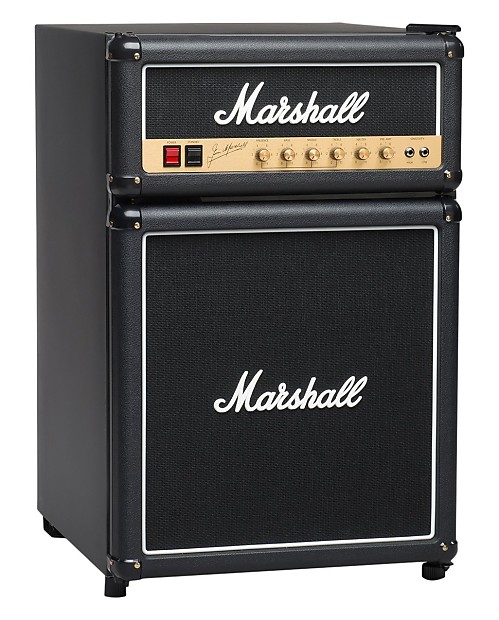 Marshall Guitar Amp Speaker Refrigerator Fridge High Capacity Reverb