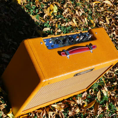 Carl's Custom Amps Classic Tweed Deluxe 5E3 Aged Tweed Video Demo! Best 5E3 Anywhere! image 2