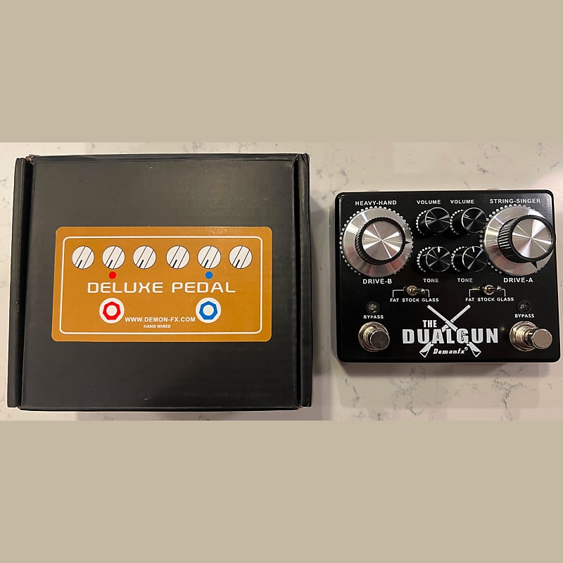 DemonFX Dual Gun 2-Channel Overdrive (King Tone Duellist