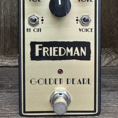 Reverb.com listing, price, conditions, and images for friedman-golden-pearl