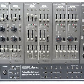 Roland SYSTEM-100M D Set Vintage Analog Modular Synthesizer w/ 181 CV Keyboard & DIN Connectors image 3