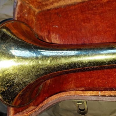 Antique 50 Deluxe Getzen Trombone, Good Condition image 9