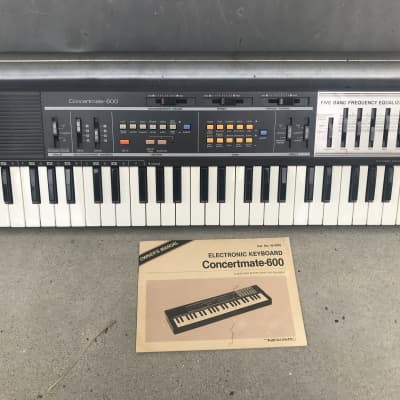 Realistic  Concertmate 600 ~ Vintage Synthesizer Keyboard ~ (like Casio MT-100) ~ Serviced image 1