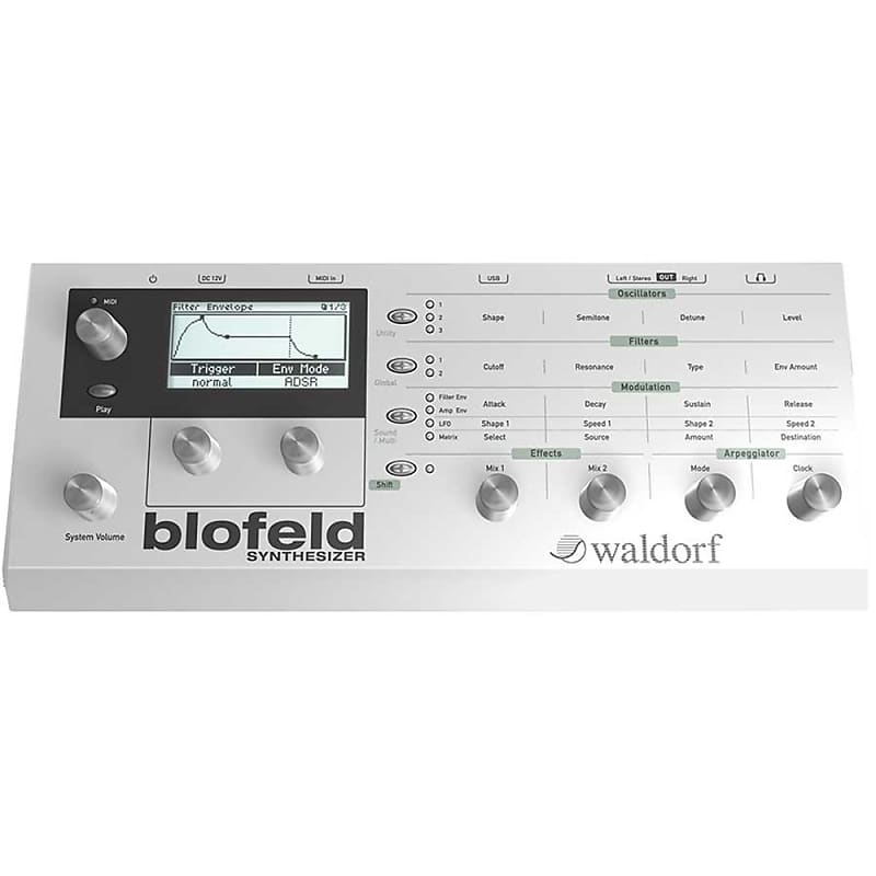 Waldorf Blofeld Digital Desktop Synth (white) image 1