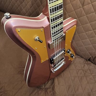 Rivolta MONDATA BARITONE VII Chambered Mahogany Body Maple Neck 6-String Electric Guitar w/Premium Soft Case image 7