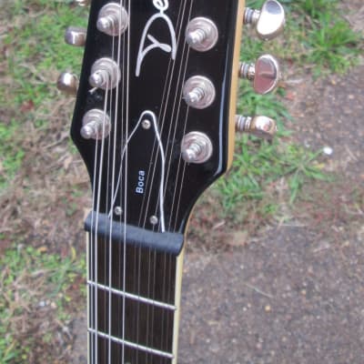Dean Boca 12 String Electric Guitar circa 2010s - Trans Amber Burst image 3