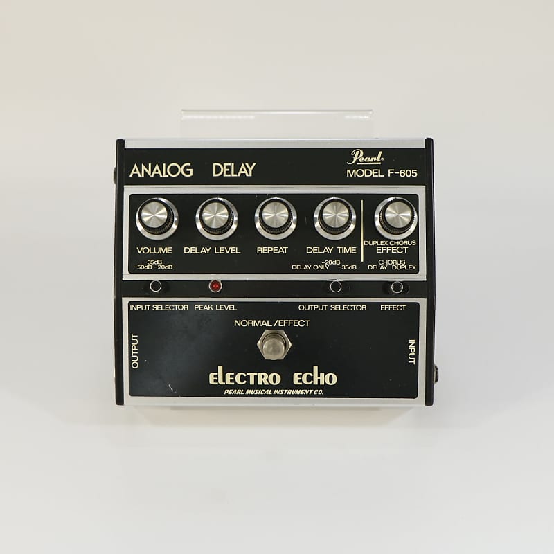 Pearl エフェクター アナログディレイ Pearl / AD-08 ANALOG DELAY レビュー - △▽エフェクター