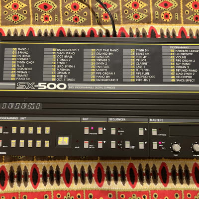 Suzuki SX-500 (Siel Expander 80 / Korg Poly 800 / EX-800) Analog Synthesizer Desktop Module