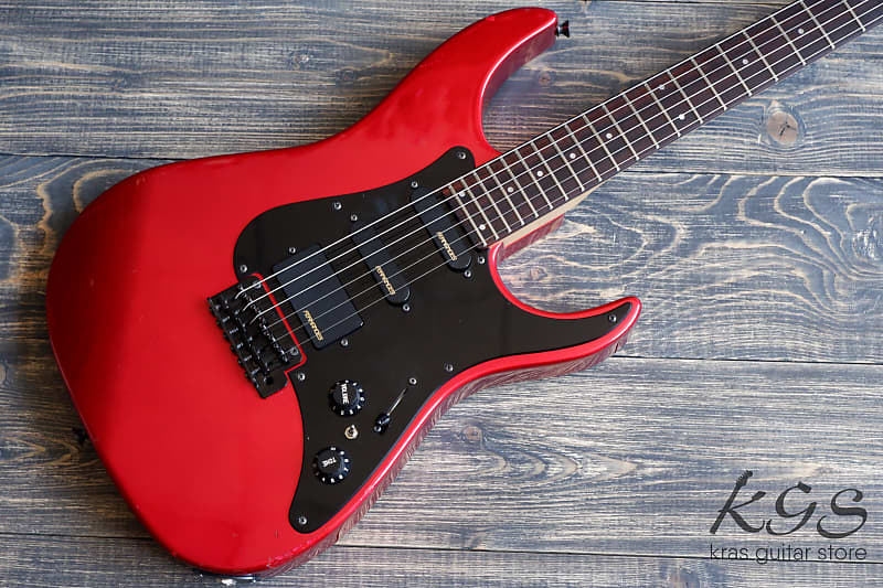 Fernandes SFR-50 1990`s Candy Apple Red | Reverb
