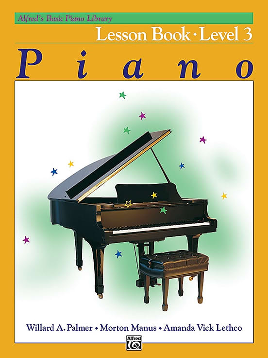 Alfred's Basic Piano Library - Lesson Bk 3 | Reverb