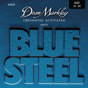 Dean Markley 2555 Blue Steel Jazz Electric Guitar Strings - (12-54)