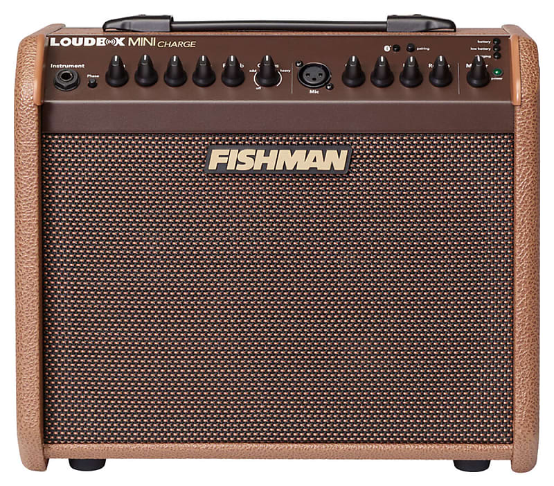 Fishman PRO-LBC-500 Loudbox Mini Charge 60 Watt Bluetooth Acoustic Guitar Amplifier Rechargable image 1