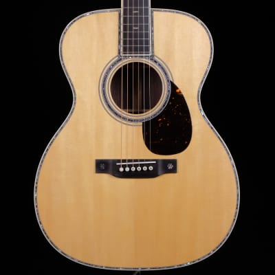 Martin OM-42 Acoustic Guitar - Natural image 1