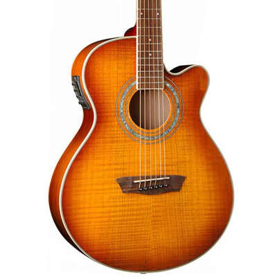Washburn Festival EA15 Mini-Jumbo Acoustic-Electric Guitar(New) for sale