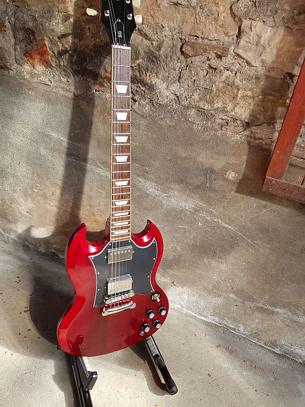 Epiphone SG Standard 2006 - Cherry electric guitar | Reverb