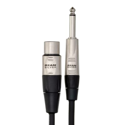 Hosa HXP-005 Pro Unbalanced Interconnect, REAN XLR3F to 1/4 in TS, 5 ft (Loc:2A) image 2