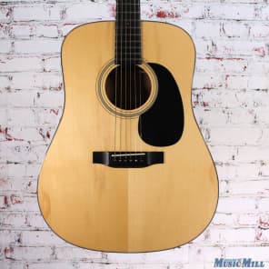Recording King RD 316 FE2 All Solid AAA Adirondack Spruce Top Dreadnought with Fishman Matrix Electronics Natural Gloss Reverb