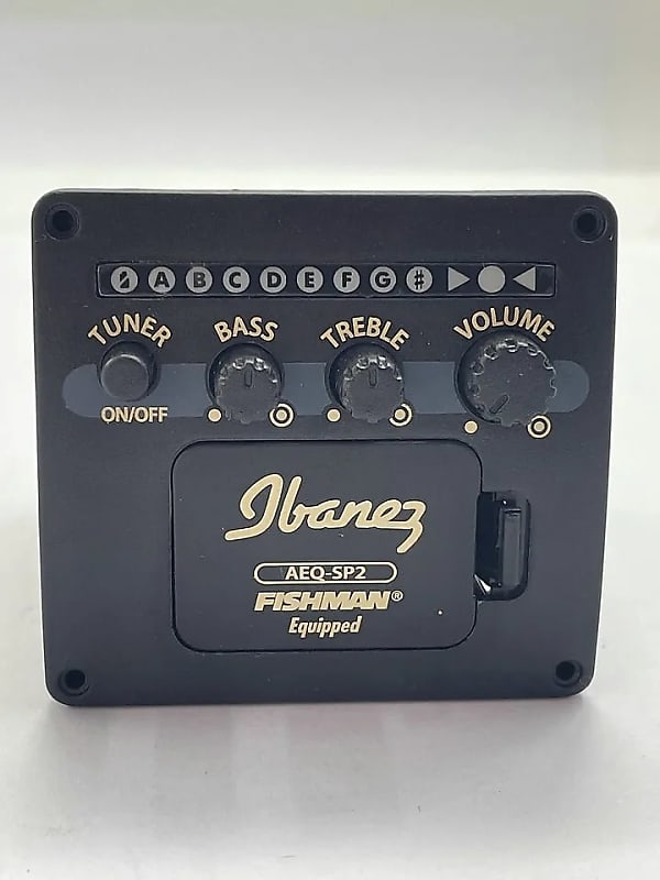 Ibanez AEQSP2 Fishman Pickup with Tuner Preamp Reverb