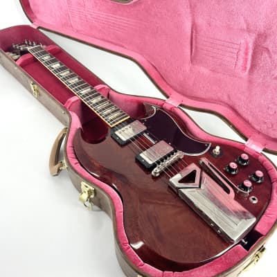 2021 Gibson Custom Shop 60th Anniversary 1961 Les Paul SG Standard w/ Sideways Vibrola - Cherry VOS for sale