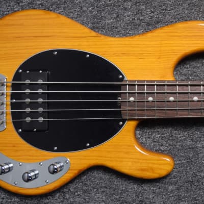 Ernie Ball Music Man StingRay 5 CLASSIC, Classic Natural / Rosewood and Figured Maple Neck image 1