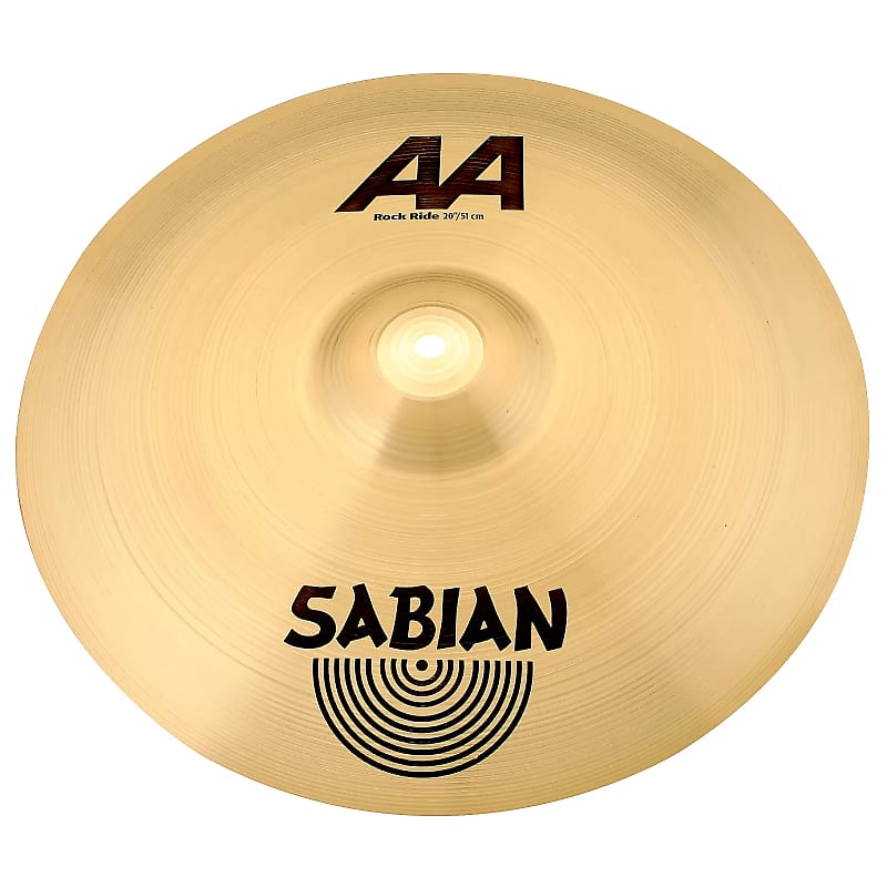 Sabian 20" AA Rock Ride Cymbal 2002 - 2018 image 1