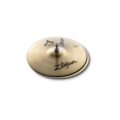 Zildjian A New Beat Hi Hat Cymbals 13" image 1