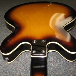 Vintage 60's Kent Hollow Body "335" with Bigsby image 7