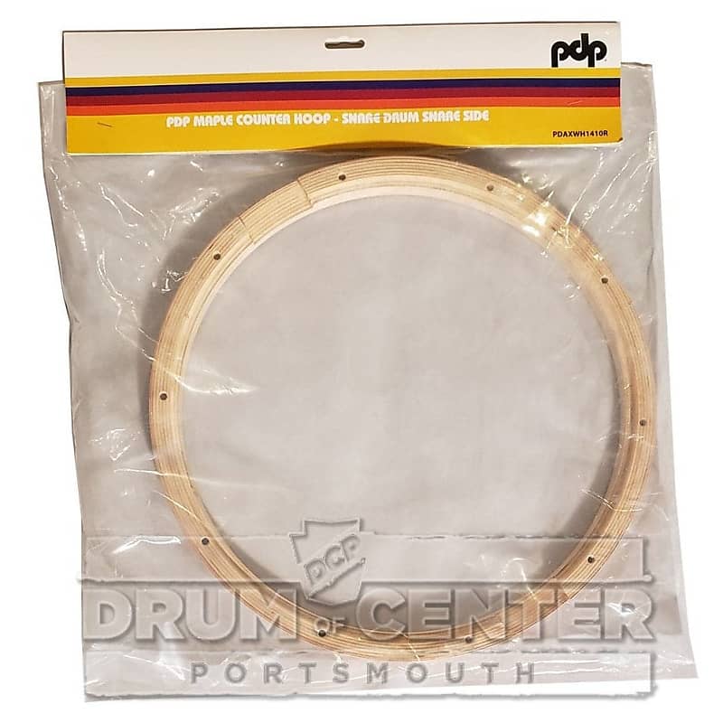 PDP Wood Snare Drum Hoop 14" 10-Lug Snare Side image 1