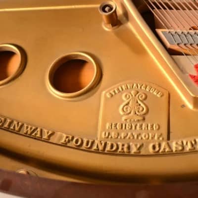 Steinway & Sons Mahogany Baby Grand Piano 5'2'' image 8