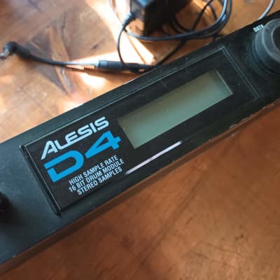 Alesis D4 Drum Module (soldered 3v Lithium battery required for storing user settings)