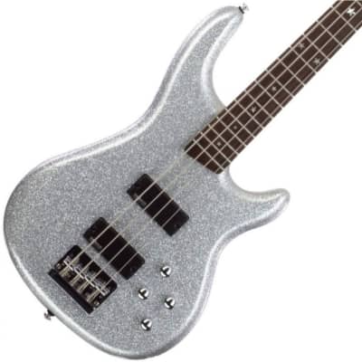 Daisy Rock DR6772 Rock Candy 4-String Electric Bass Guitar, Diamond Sparkle image 5