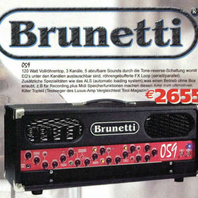 Brunetti 059 and Boss GT-100 mk II image 3