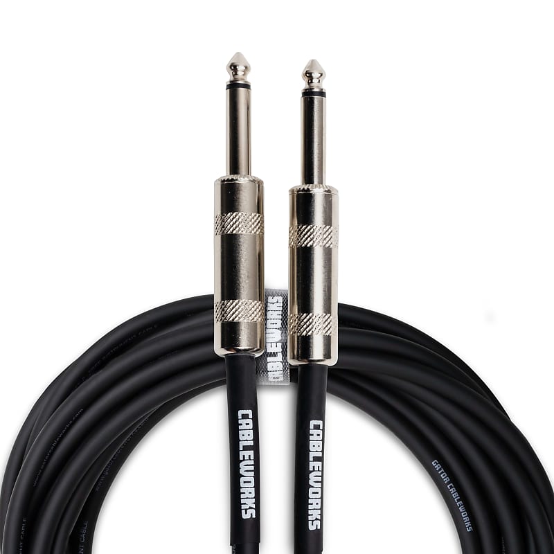 Cableworks By Gator Cases Backline Series 10 Foot Straight to