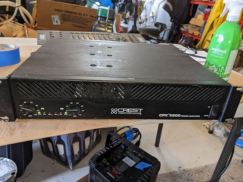o*6様 PA機器 CREST Performance CPX2600 パワーア o*6様 PA機器 CREST Performance CPX2600 パワーア