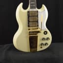 Gibson Murphy Lab 1963 Les Paul SG Custom With Maestro Vibrola Classic White Ultra Light Aged
