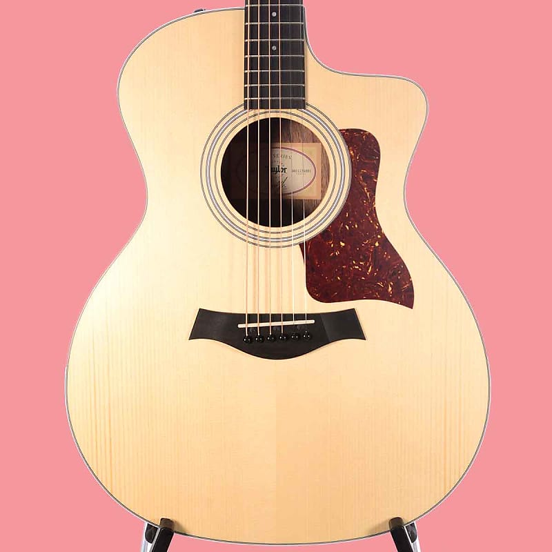 Taylor 214ce K Dlk Acoustic-electric Guitar Natural | Fivepedia